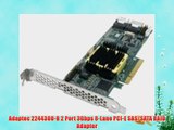 Adaptec 2244300-R 2 Port 3Gbps 8-Lane PCI-E SAS/SATA RAID Adapter