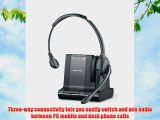 Plantronics 83545-02 Savi W710 Mono DECT Wi-Fi Head Set