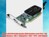 Lenovo 0B47394 Nvidia Quadro K600 Graphics Card PCIe / 1GB GDDR3 Memory / DVI-I / DisplayPort