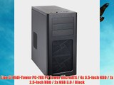 Lian Li Midi-Tower PC-7HX PC Tower microATX / 4x 3.5-Inch HDD / 1x 2.5-Inch HDD / 2x USB 3.0