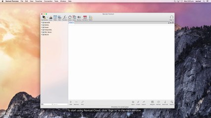 How to use Navicat Cloud service? (mac)