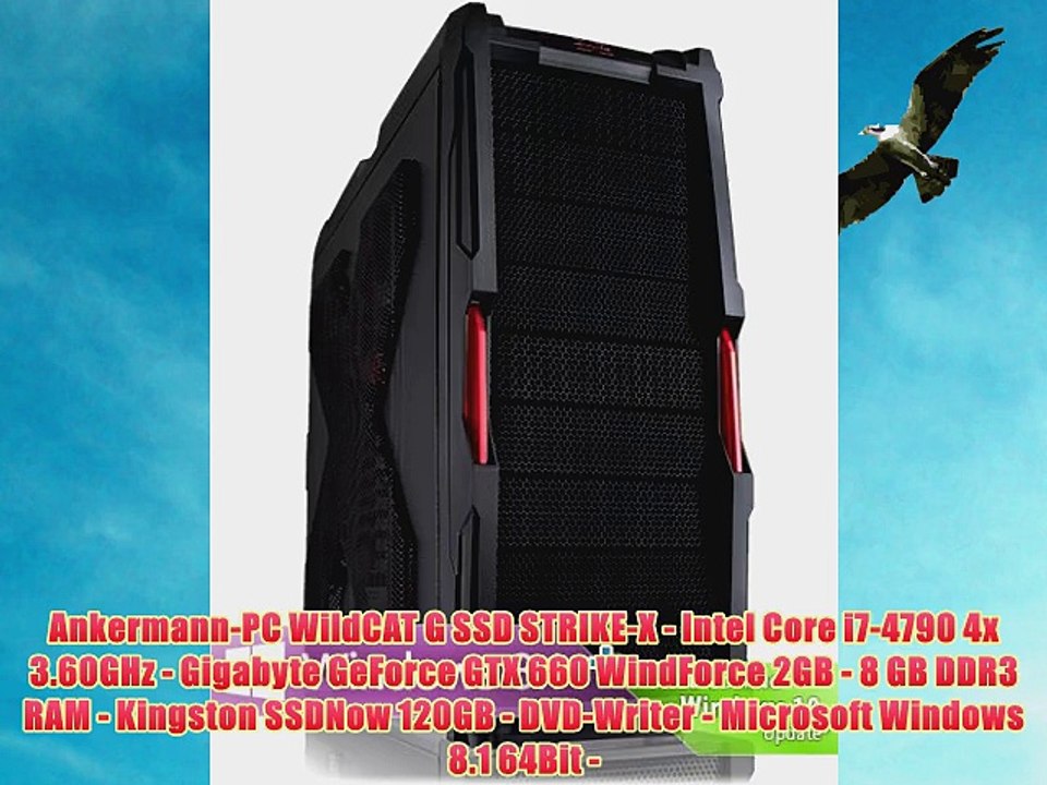 Ankermann-PC WildCAT G SSD STRIKE-X - Intel Core i7-4790 4x 3.60GHz - Gigabyte GeForce GTX