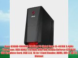 Asus G30AB-UK008S Gaming PC (Intel Core i5-4670K 3.4GHz Processor 8GB DDR3 1TB HDD DVD-RW Nvidia