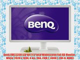 BenQ VW2235H LED VA 21.5-Inch Widescreen Full HD Monitor - White (1920 x 1080 6 ms VGA 20M:1