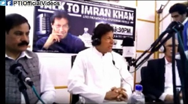 Part 1 Imran Khan on Radio Pakhtunkhwa listening the problems of KP residents (March 14, 2015)