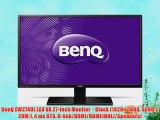 BenQ EW2740L LED VA 27-Inch Monitor  - Black (1920 x 1080 3000:1 20M:1 4 ms GTG D-Sub/HDMI/HDMI(MHL)/Speakers)