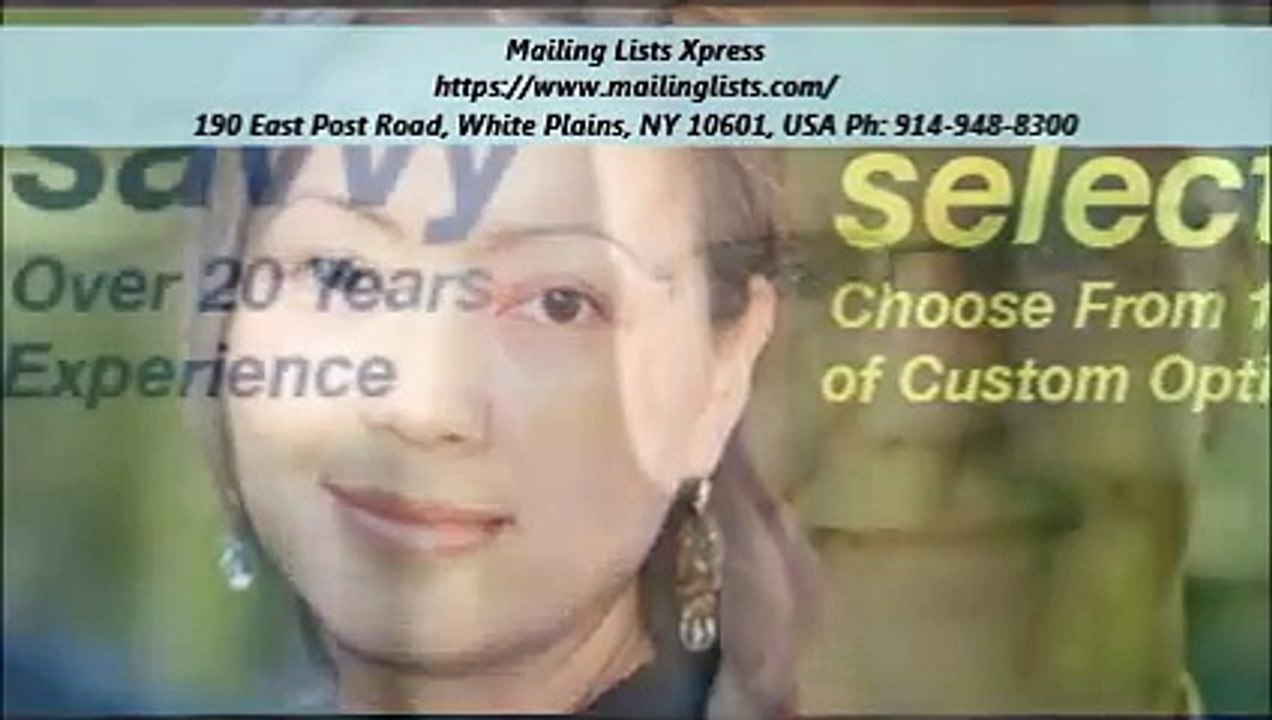 Mailing Lists Xpress: Marketing Mailing Lists (914-948-8300)