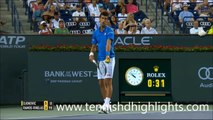 Novak Djokovic vs Albert Ramos Vinolas Highlights HD Indian Wells 2015