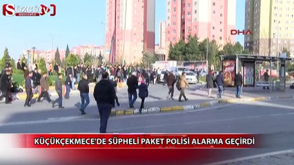 Скачать видео: Küçükçekmece'de süpheli paket polisi alarma geçirdi