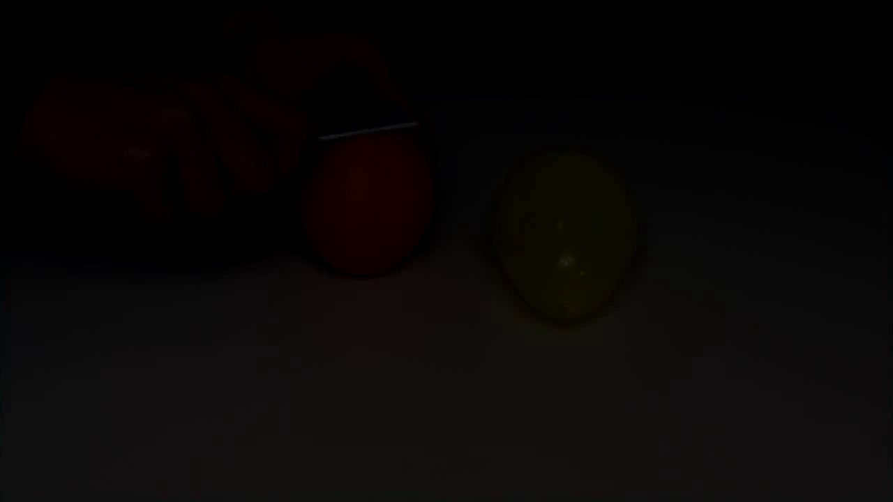 Popping Balloon with Orange