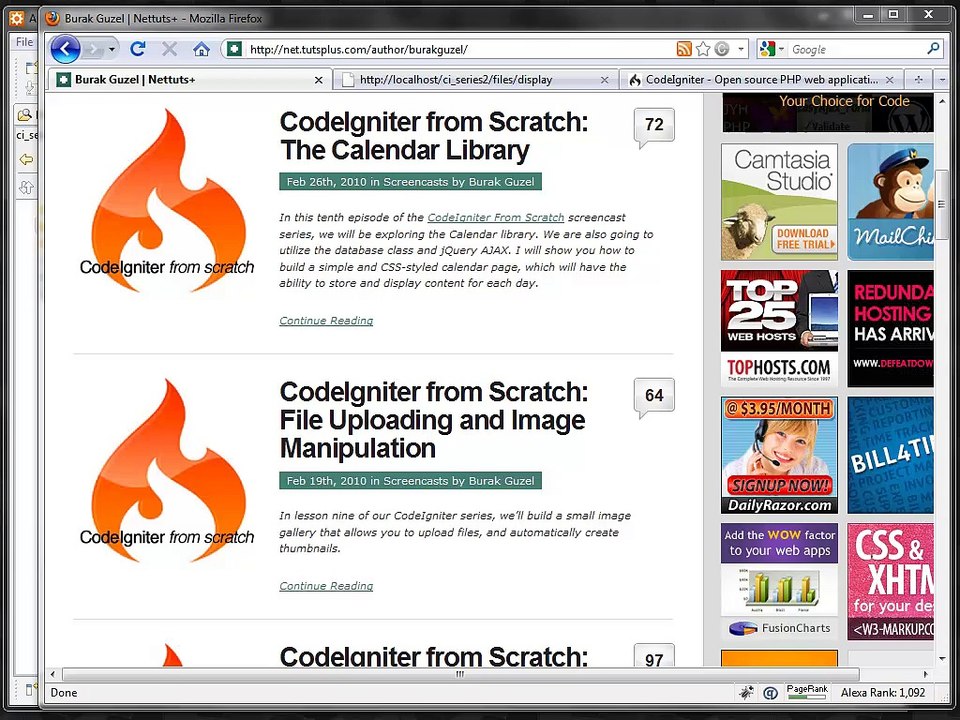 CodeIgniter Part 11 - File Operations