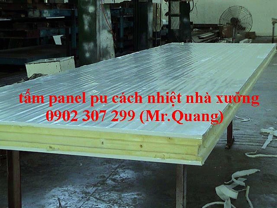 Panel PU, Panel Tôn PU cách nhiệt cách âm Ong Thợ
