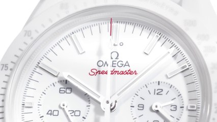 Omega : La montre Speedmaster White Side of the Moon