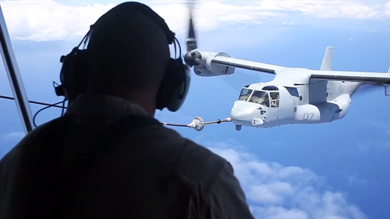 V-22 osprey Air Refueling