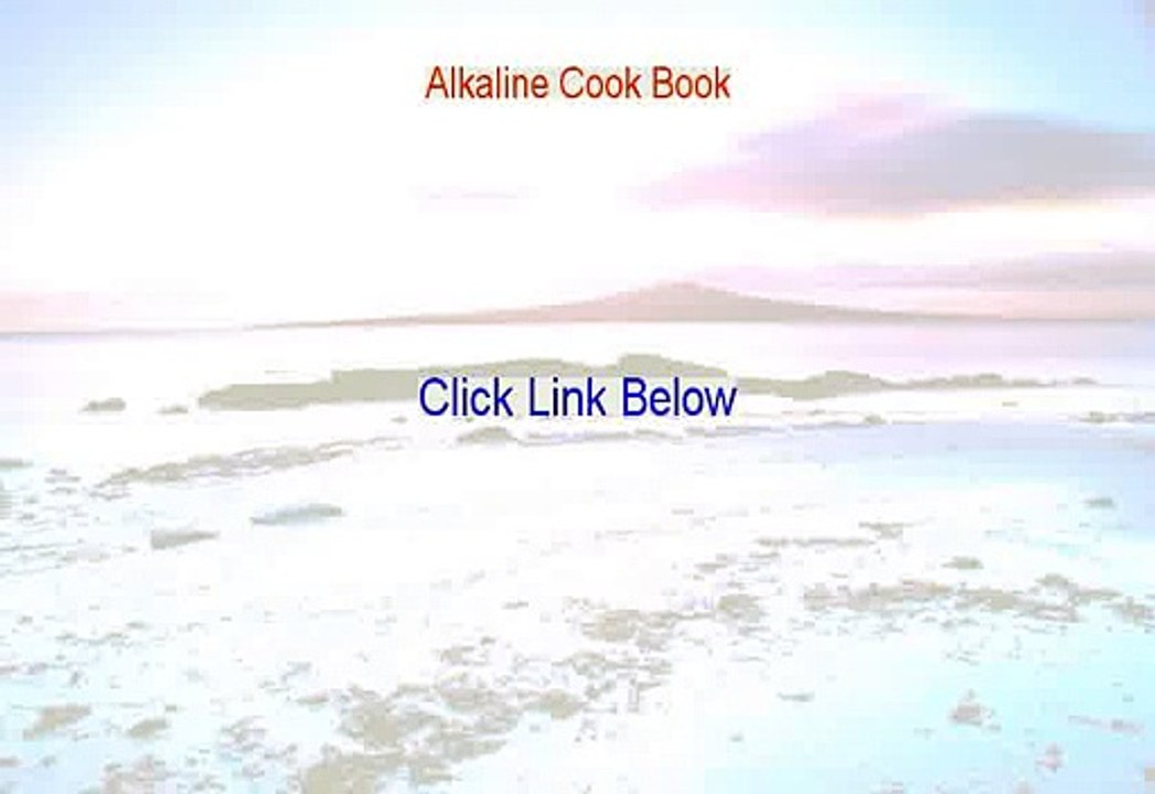 Alkaline Cook Book Reviews - Watch my Review [2015]