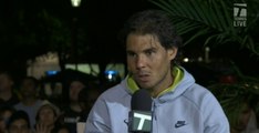 Rafael Nadal Interview for Tennis Channel in Indian Wells 2015 (R2)
