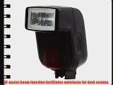 Neewer BY-220AFD Electronic AF E-TTL Flash Speedlight for Sony Cameras such as Sony NEX-3 NEX-3C