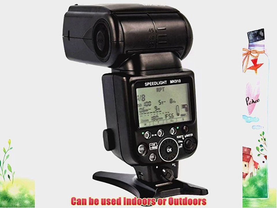 MeiKe? Mk-910 High Speed Sync 1/8000s i-ttl Flash Speedlite Replacement for Nikon Sb910 and