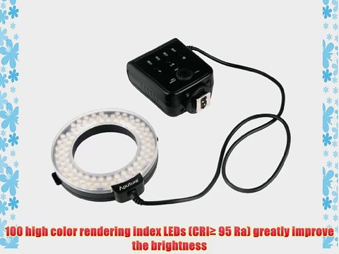 Aputure Amaran AHL-HN100 CRI 95 Macro LED Ring Flash Light