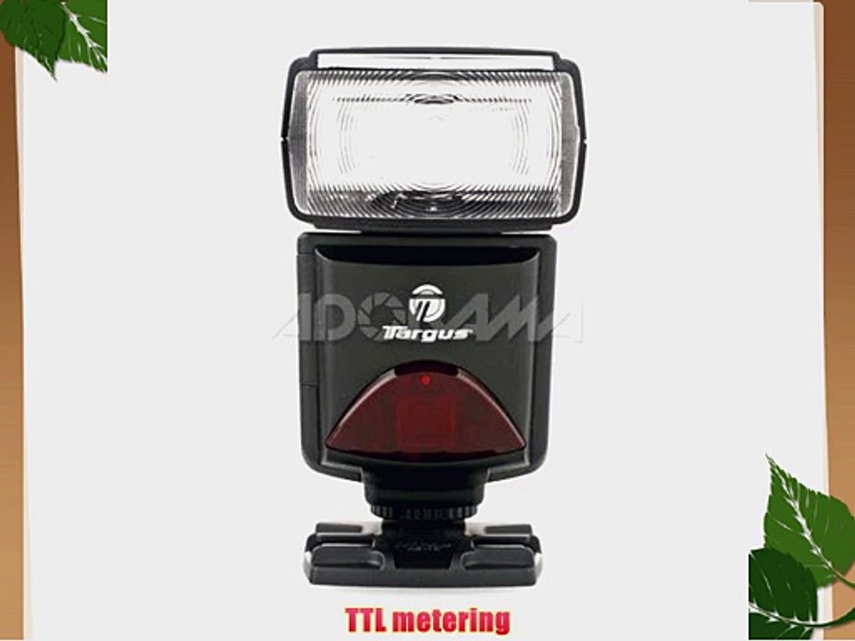 Targus Digital TG-DP38C Pro Digital Auto Zoom Electronic Flash for Canon DSLR Cameras