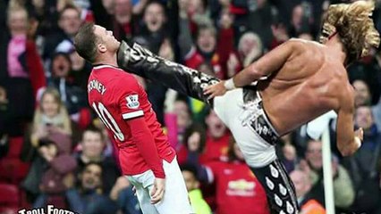 La célébration de Wayne Rooney parodiée sur le web !