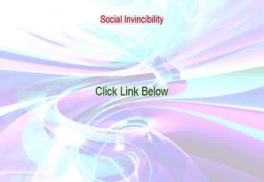 Social Invincibility PDF Download - Social Invincibility [2015]