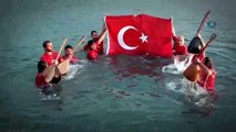 100 bağlamacıdan ’Çanakkale Türküsü’ klibi