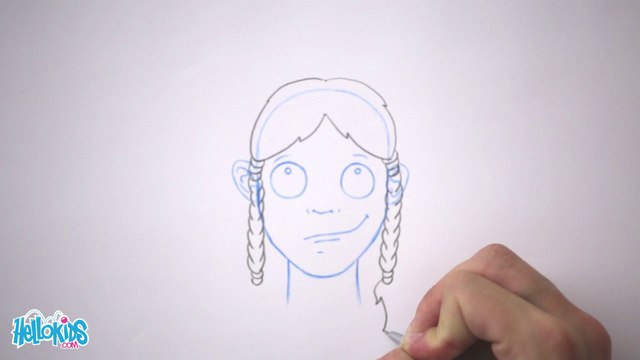 Dessiner une coiffure : Les nattes