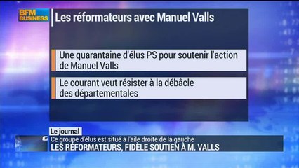Les réformateurs, fidèle soutien à M. Valls