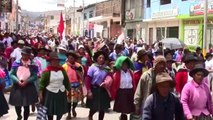 Protestas violentas contra empresa de energía en Perú