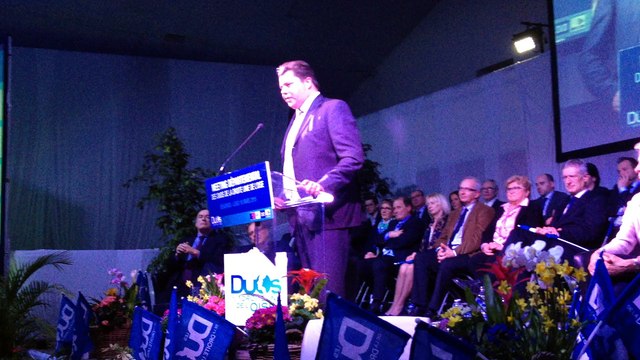 Beauvais : Edouard Courtial conclut le meeting de l'UMP