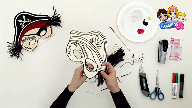 BRICOLAGE CARNAVAL : Masque de pirate