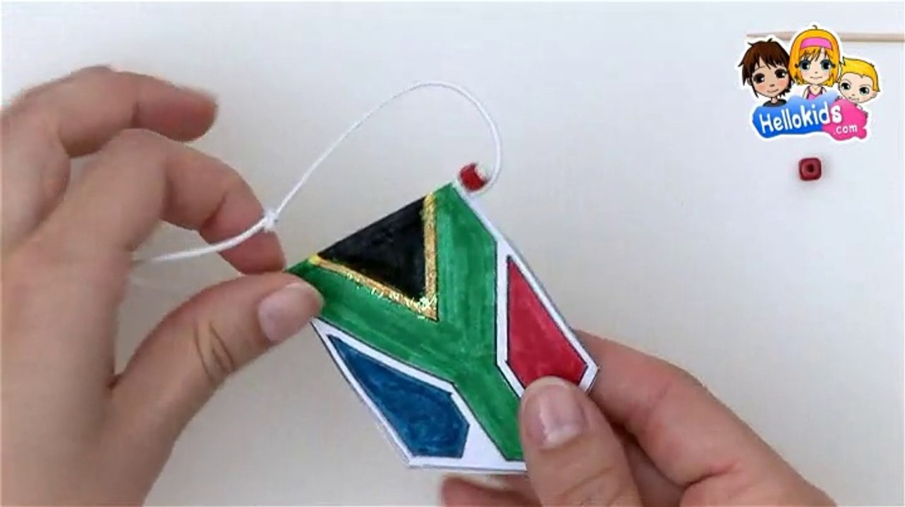 Fanion Afrique du Sud
