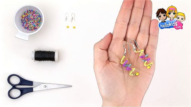 BRICOLAGE BIJOUX : Boucles oreilles tournicoti