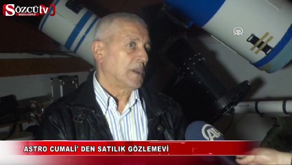 Astro Cumali' den satılık gözlemevi