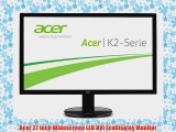 Acer 27 inch Widescreen LED DVI EcoDisplay Monitor