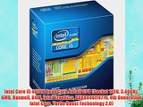 Intel Core i5 4670K Quad Core Retail CPU (Socket 1150 3.40GHz 6MB Haswell 84W Intel Graphics