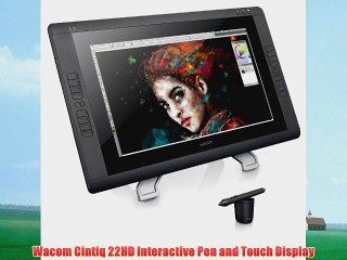 Wacom Cintiq 22HD Interactive Pen and Touch Display