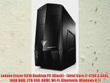 Lenovo Erazer X310 Desktop PC (Black) - (Intel Core i7-4790 3.6GHz 16GB RAM 2TB SSD HDMI Wi-Fi