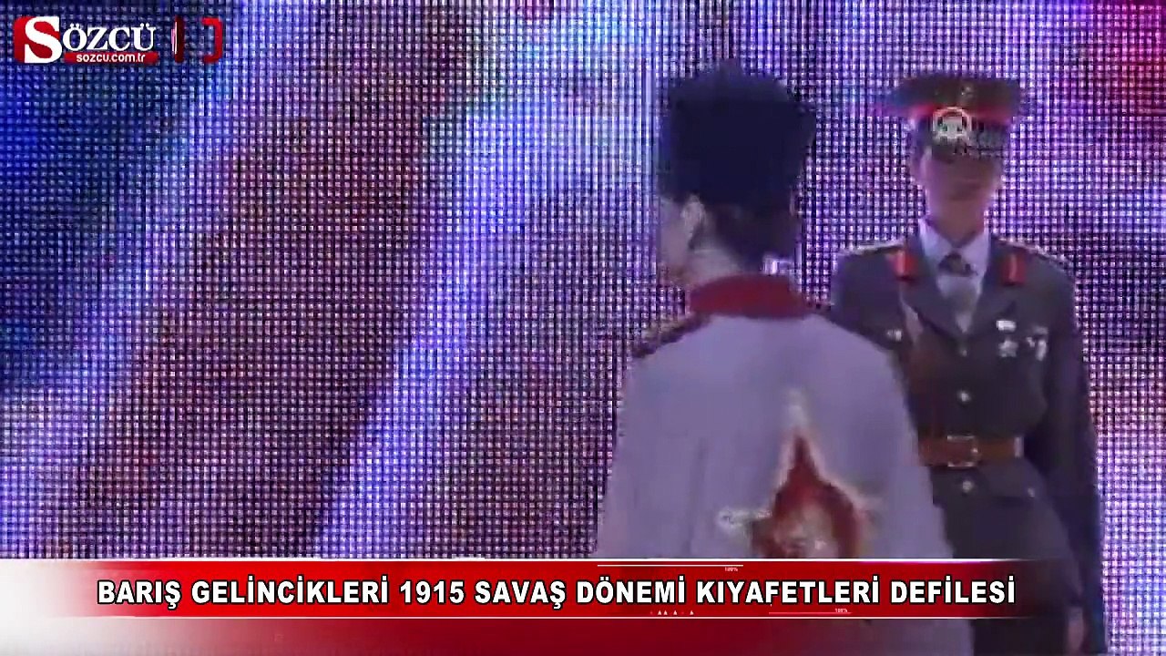 Barış Gelincikleri 1915 Savaş Dönemi Kıyafetleri Defilesi