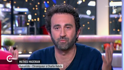 Mathieu Madenian, ce qui a changé depuis Charlie - C à vous - 16/03/2015