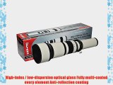 Opteka 650-2600mm High Definition Telephoto Zoom Lens for Canon EOS 7D 6D 5D 1DX 70D 60D 50D