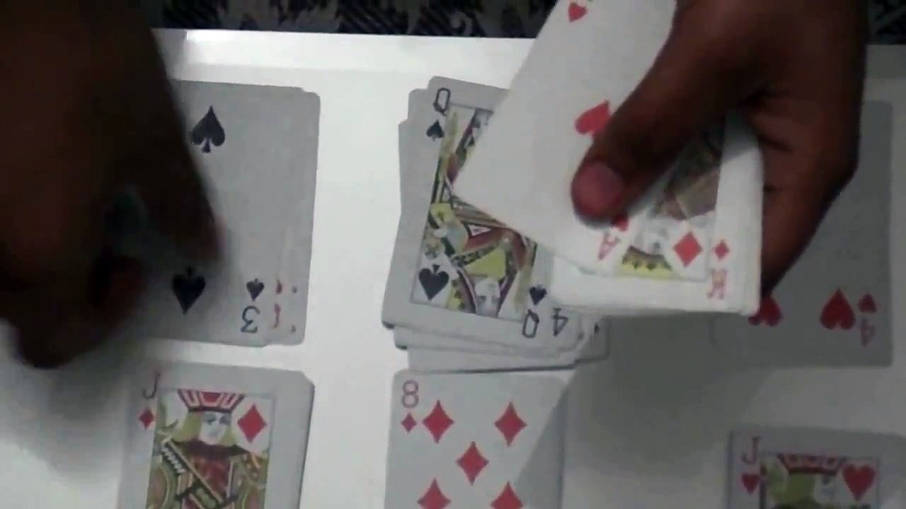 Tutorial for Beginner's magic card trick that anyone can do (Indian Card Tricks in Hindi)