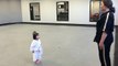 3 Year Old White Belt Reciting the Student Creed