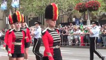 St Patricks Day Part 1 of 5 Pre Parade Fire & Rescue NSW Band ,Sydney 15 Mar 2015.