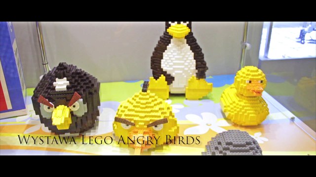 Angry Birds - Lego Exposition in Poland / Wystawa Klocków Lego w Polsce - Recenzja