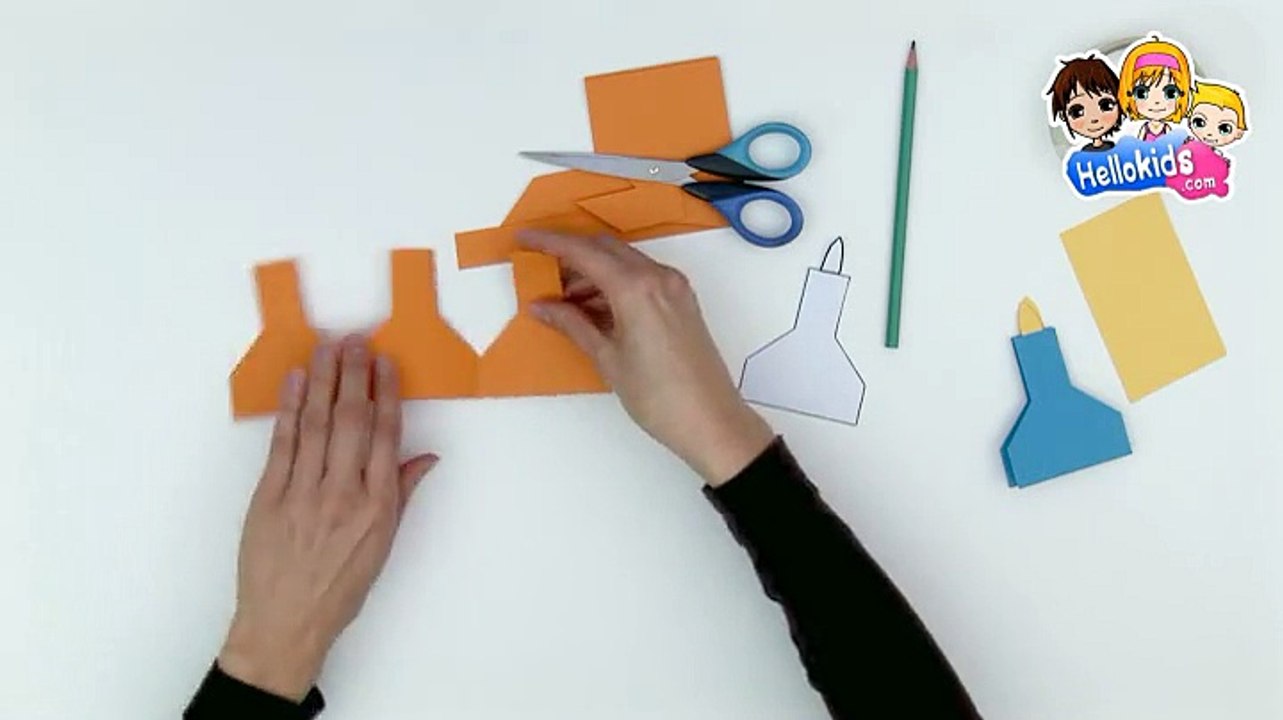 BRICOLAGE NOEL : Fabriquer une guirlande de bougie