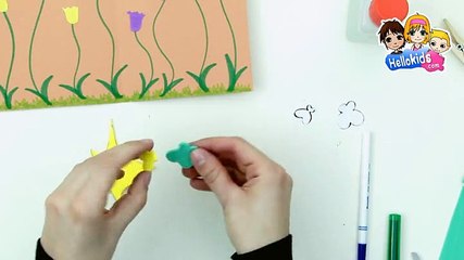 BRICOLAGE FETE DES MERES : Carte papillon 3D