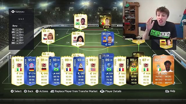 FIFA 15 - DISCARDING PELE, RONALDO, GULLIT & EVERYONE!