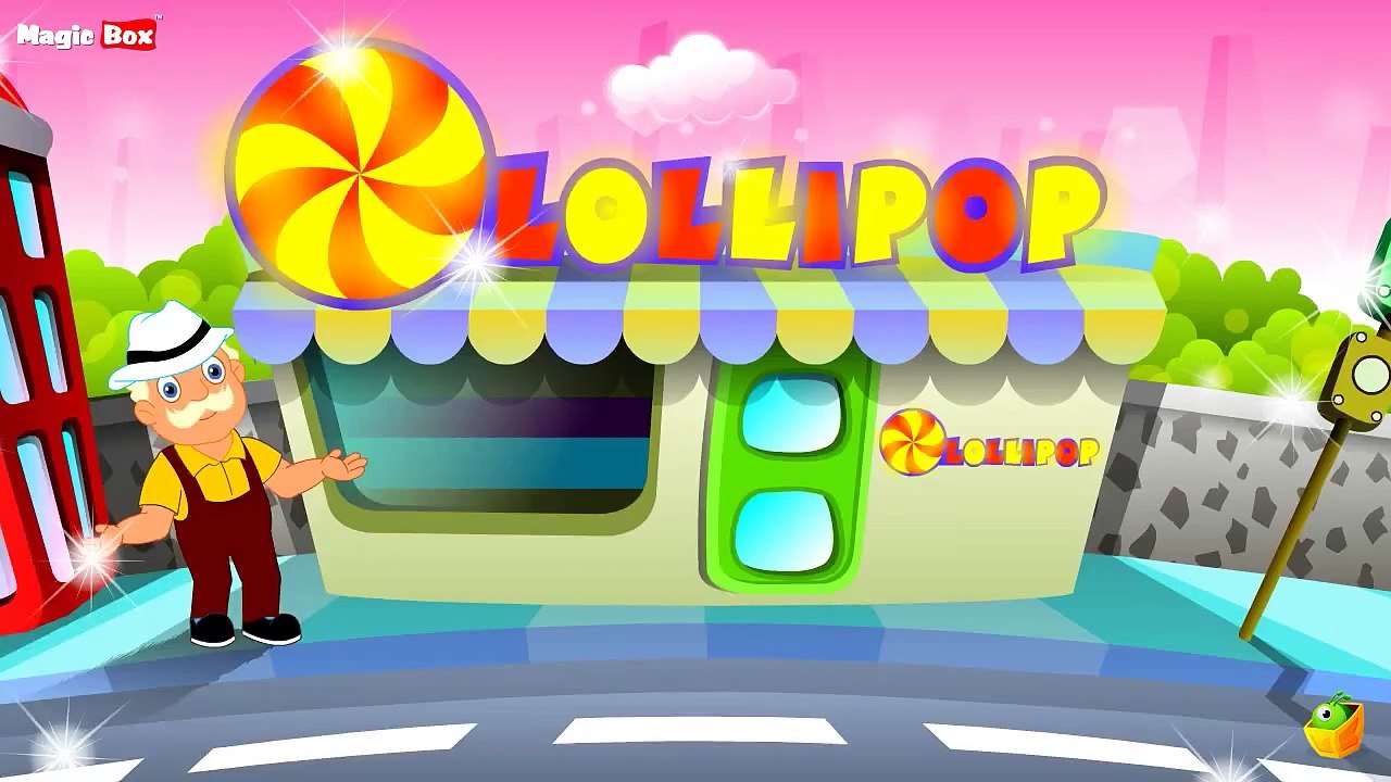 Karaoke - Lolly Pop - Songs With Lyrics - Cartoon - Animated Rhymes For Kids